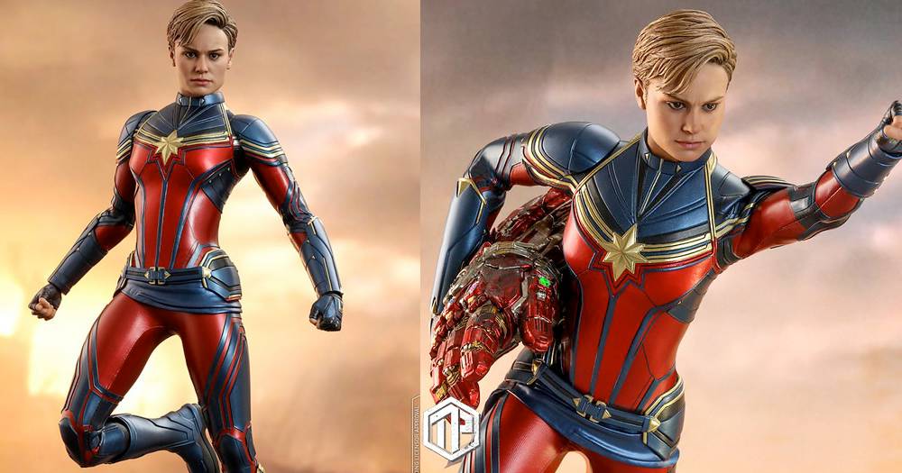 Hot Toys 推出 1 6 比例AvengersEndgameCaptain Marvel 珍藏人偶 潮流集合 LINE