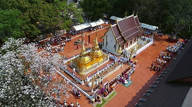 ประเพณีนมัสการและสรงน้ำพระธาตุดอยตุง ประจำปี 2568
