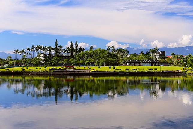 ▲熱氣球嘉年華的舉辦地龍潭湖風景區，為蘭陽十二勝景之一。（圖/礁溪鄉公所）  
