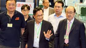 前總統陳水扁曾出席民進黨全代會。資料照。陳品佑攝