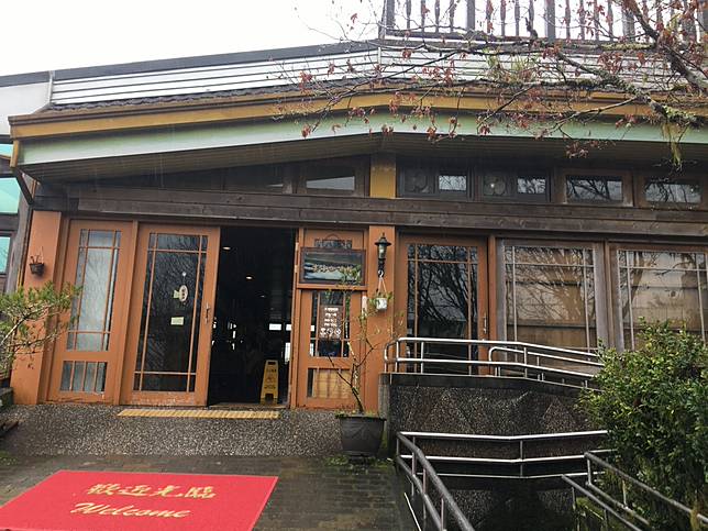 ▲雲海咖啡館就在太平山莊餐廳的正對面。（圖／奧丁丁體驗）