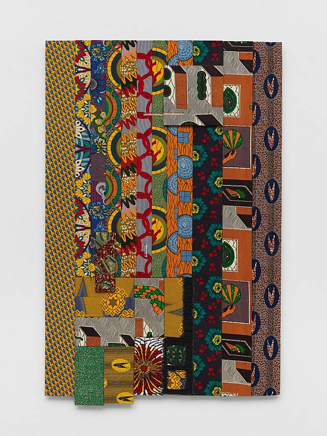 《半輪黃日》加納藝術家個展荷蘭式蠟染布織物繪畫探索非洲歷史 