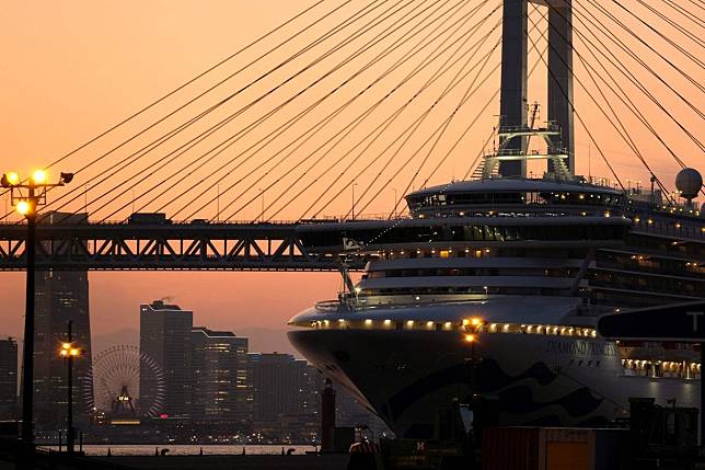 The boy was among hundreds of Hongkongers stuck on the coronavirus-stricken Diamond Princess cruise ship earlier this month. Photo: AFP