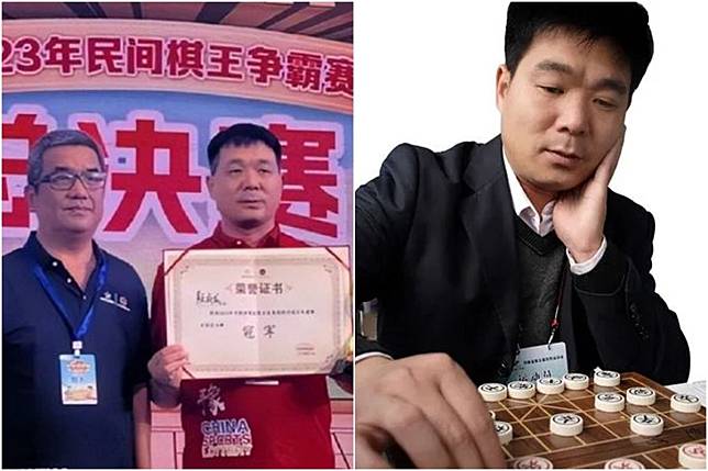 中國河南棋手顏成龍遭指控使用肛珠作弊，本人出面喊冤。（翻攝自微博）