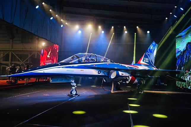 Taiwan’s advanced jet trainer is expected to go into mass production in 2023. Photo: Facebook
