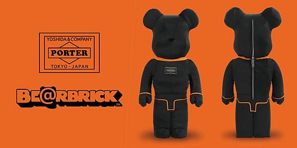 這個「黑魂公仔熊」必須收！PORTER x BE＠RBRICK TANKER BLACK 別注版