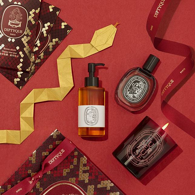 Diptyque also offers a festive gift-wrapping service for CNY (Photo: Diptyque)