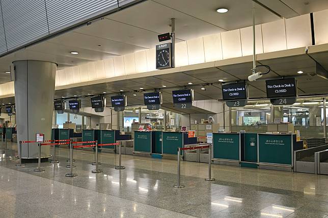 九龍站預辦登機全日暫停。資料圖片