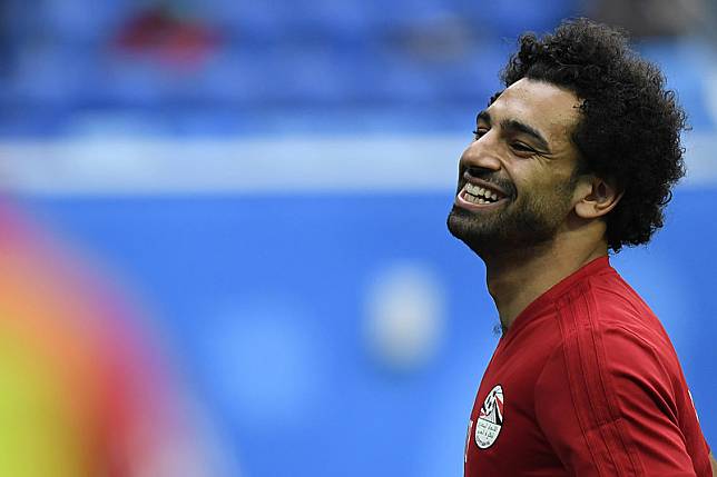 Salah能否出賽，對埃及晉級之路而言至關重要。（AFP授權）