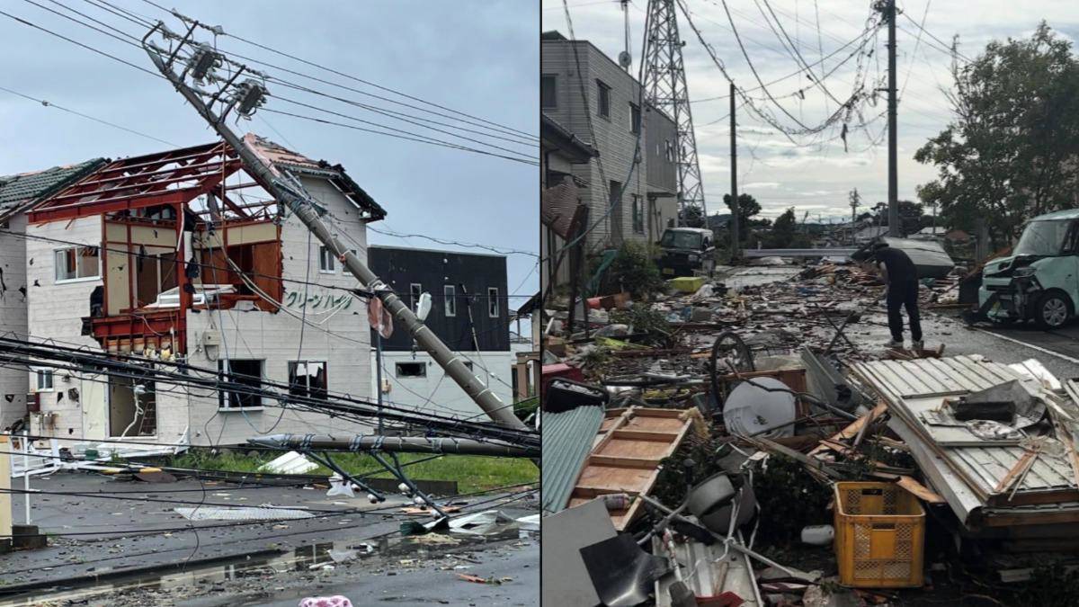 史上最強龍捲風！靜岡上千房屋被毀.一死| TVBS | LINE TODAY