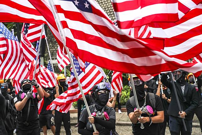 Beijing has said the protesters in Hong Kong should not expect the West to solve their problems. Photo: Sam Tsang