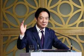 彭博社31日評論，總統賴清德在大罷免失敗、美台關稅前景未明的情況下，未來勢必與在野黨妥協。（資料照片／王侑聖攝）