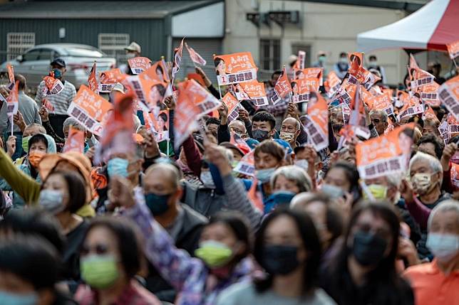 蔡英文與賴清德，明天將出席民進黨候選人蔡培慧南投祖祠路夜市舉辦的選前之夜。（取自蔡培慧臉書）