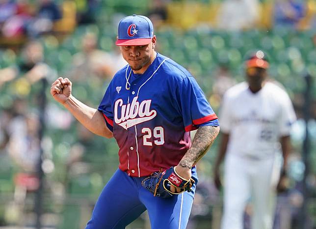 古巴叛逃投手Yariel Rodriguez成為自由球員。（資料照。特約攝影游智勝／攝）