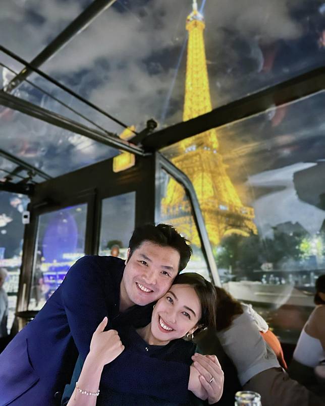 朱千雪IG出合照放閃　結婚4周年重臨訂婚地點好浪漫