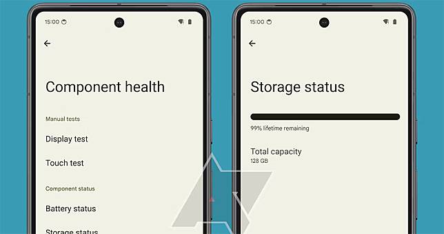 Android 15 將可檢查內建儲存晶片健康度