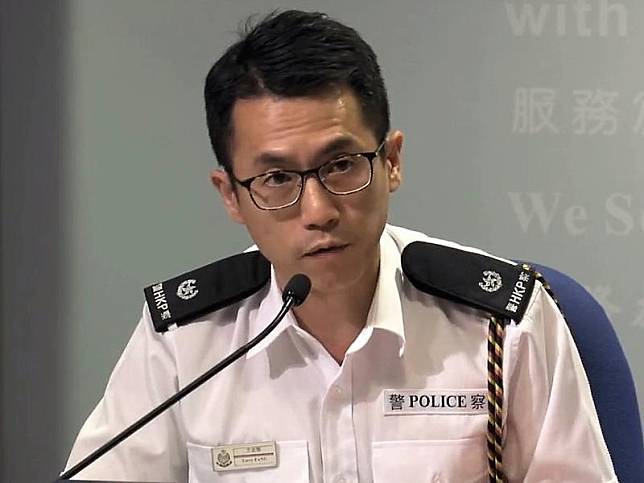 方志堅指撕連儂牆是否「刑事毀壞」不能一概而論 (香港警察facebook)