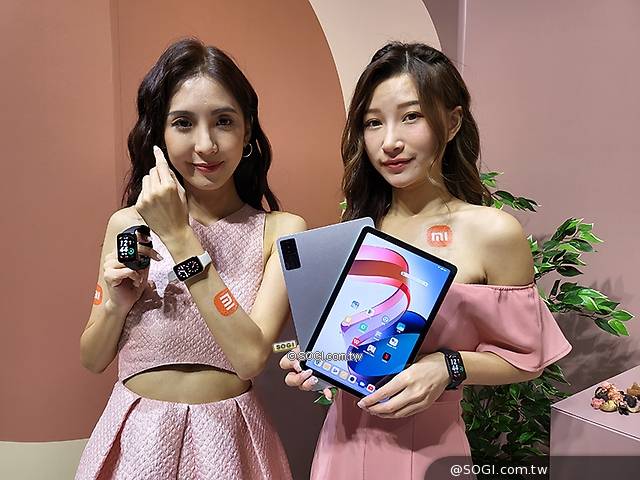 小米手環7 Pro即日開賣 Redmi Pad紅米平板月底上市