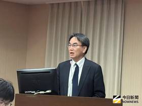 ▲數位發展部部長林宜敬。（圖／記者李青縈攝）