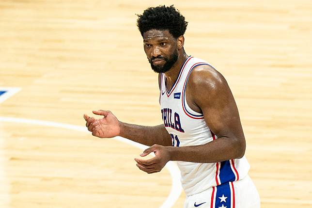 Joel Embiid。（達志影像資料照）