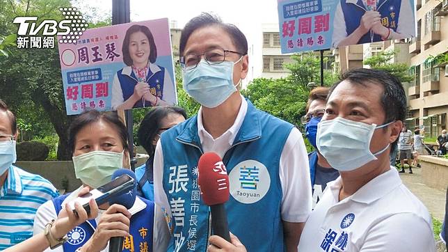國民黨桃園市長參選人張善政。（圖／張善政競選辦公室提供）