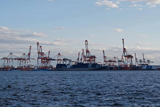 This photo taken on Nov. 14, 2023 shows a harbor in Yokohama, Japan. (Xinhua/Zhang Xiaoyu)