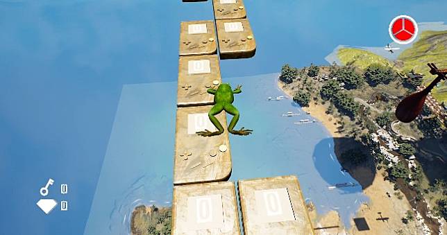 Steam登高跑酷新作《Don't Fall》10月登場，小青蛙的升天之旅🐸