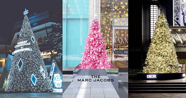 期間限定！信義區三大品牌耶誕樹：萬花筒、粉色、質感藍超好拍