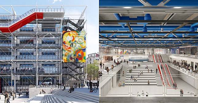 法國最重要的現代藝術博物館！巴黎「龐畢度中心」明年起閉館：翻新計畫曝光，預計 2030 年重新開幕