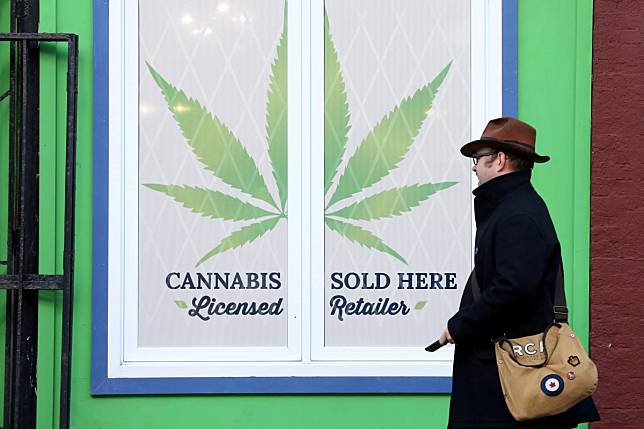 The use of cannabis “derivative products” is now legal in Canada. Photo: Reuters