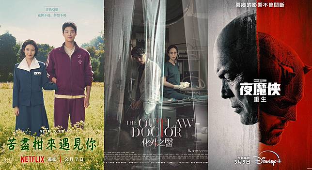 圖：公視、中華電信、瀚草文創、Netflix、Disney+