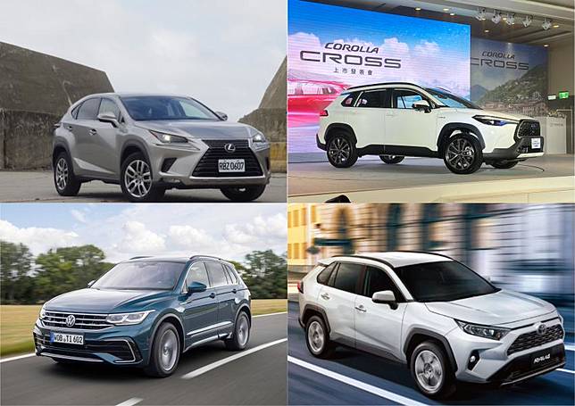 6 輛在 7 月銷售突破千輛的新車，有 5 輛都是 SUV 類型的休旅。