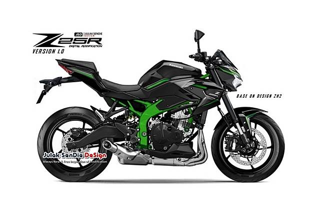 แปลงโฉม Kawasaki Z25R สไตล์เน็กเก็ตจากรุ่น ZX-25R