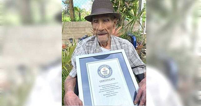 「世界最長壽男性」換人了！　金氏世界紀錄認證：112歲又326天…是他