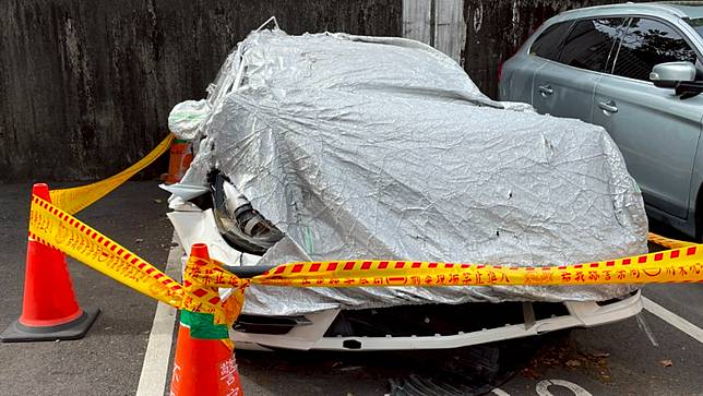 嘉義縣34歲劉姓男子被疑駕車載母親至偏避防汛道路自撞，害死母親詐保1300萬元。讀者提供