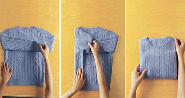10 วิธีพับผ้า..ประหยัดพื้นที่ใช้สอยสุดๆ