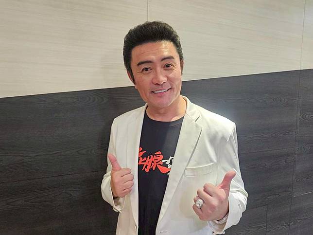 本土劇演員李㼈年少時曾迷失方向，感念母親挽回他走回正途。(照片/游定剛拍攝)