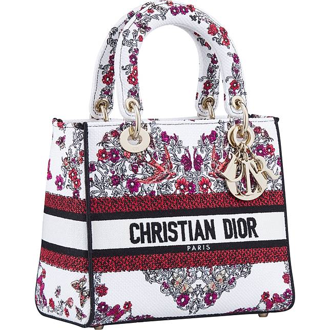 Dior Dioramour bag with its heart pattern makes for an ideal Valentine’s Day gift