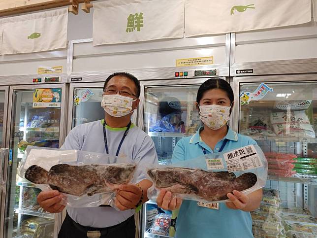 永康區農會將全力行銷石斑。（記者張淑娟攝）