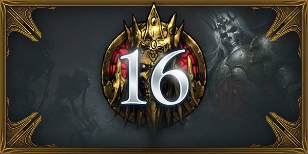 《暗黑破壞神III》今日開始第16賽季。