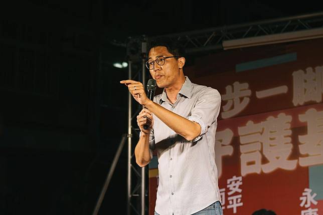 台灣基進台南黨部主委暨東區市議員候選人李宗霖當選議員   圖:台灣基進台南黨部提供