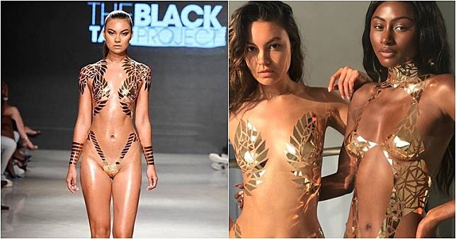 Duct-tape bikinis สวยเซ็กซี่กับบิกินี่เทปกาว เห็นแล้วต้องร้องซี๊ดทุกคน