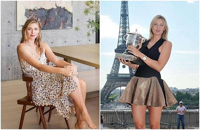 退役網壇名將莎拉波娃才貌兼具，是世上最富有的運動員之一。（翻攝Maria Sharapova IG）
