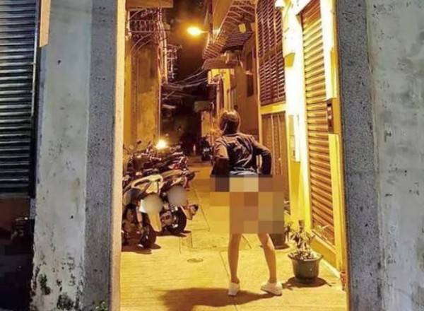 台灣一名20多歲就讀碩士的女子到澳門遊玩時，在澳門警局對面脫內褲露下體，讓澳門警方超生氣。(圖擷取自網路)