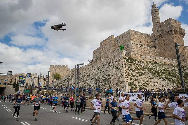 耶路撒冷馬拉松經過多個重要宗教古蹟