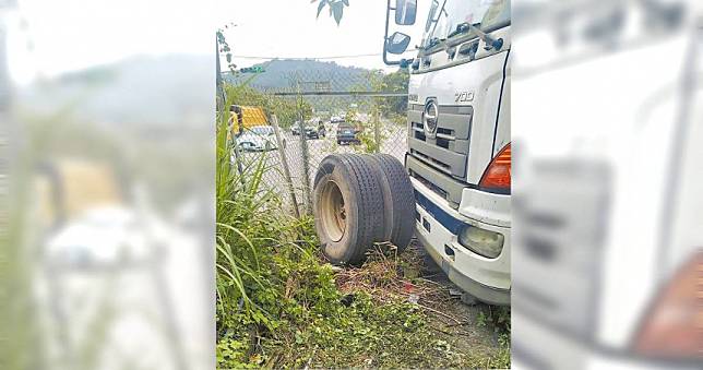 停車場除草遇劫！基隆男被脫落輪胎砸死　駕駛賠780萬