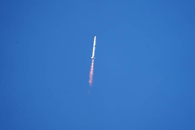 中國今天以長征二號火箭，將愛因斯坦探針衛星發射升空。 圖：取自中國環球網