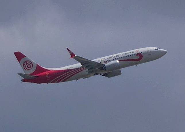 圖為福州航空飛機，非涉事客機。