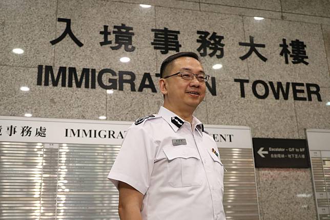 郭俊峯上任入境處處長　短期內推新措施提升簽發身份證處理能力