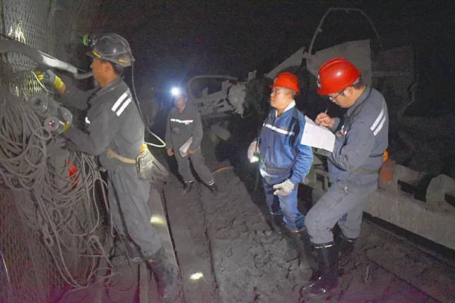 貴州盤江精煤股份有限公司 9 月 2 日甫針對礦區全面安檢，不到一個月卻傳出工安意外。 圖：翻攝自《上游新聞》